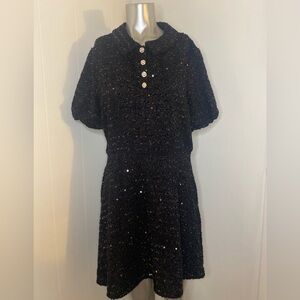 City Studio NWT Elegant Black  Dress